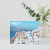 Santorini Briefkaart (Staand voorkant)