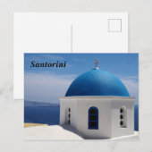 Santorini Briefkaart (Voorkant / Achterkant)