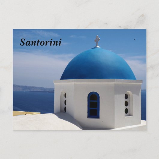Santorini Briefkaart (Voorkant)