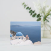 Santorini Briefkaart (Staand voorkant)
