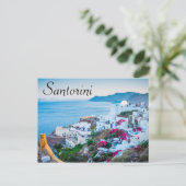 Santorini Briefkaart (Staand voorkant)