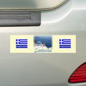 Santorini Bumpersticker (Op auto)