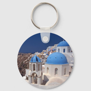 Santorini Button Sleutelhanger