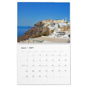 santorini Calendar Kalender (Mar 2027)