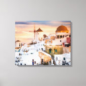 Santorini Canvas Afdruk (Voorkant)
