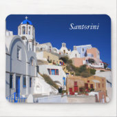 Santorini Canvas Muismat (Voorkant)