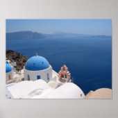 Santorini Canvas Print (Voorkant)