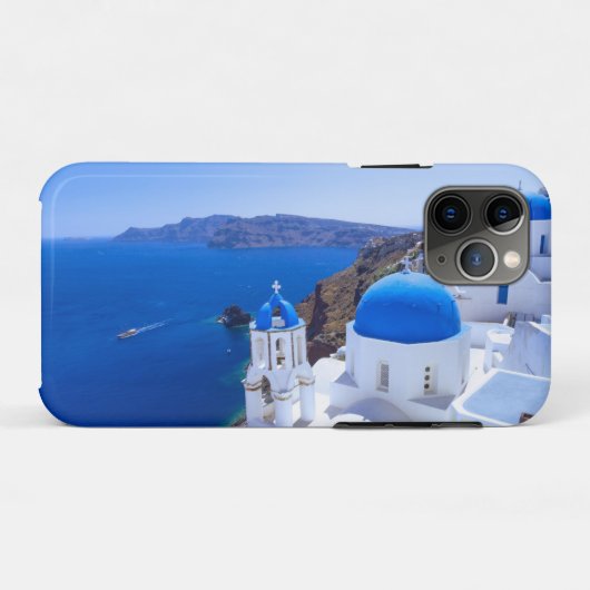 Santorini Case-Mate iPhone Case (Achterkant (horizontaal))
