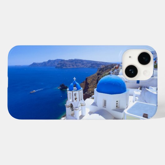 Santorini Case-Mate iPhone Case (Achterkant (horizontaal))