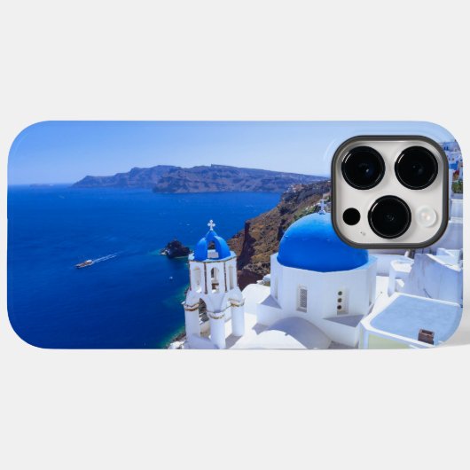Santorini Case-Mate iPhone Case (Achterkant (horizontaal))