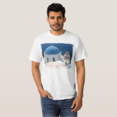 Santorini Church T-shirt (Voorkant volledig)