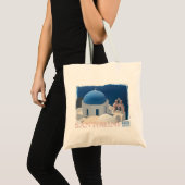 Santorini Church Tote Bag (Voorkant (product))