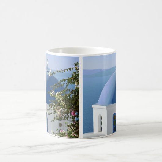 Santorini Church Uitzicht Mok (Center)
