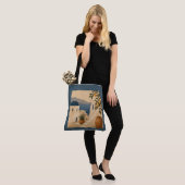Santorini citroenboom tote tas (Op model)