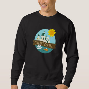 Santorini City Greece souvenir gift mannen vrouwen Trui