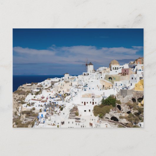 Santorini - Cityscape of Oia briefkaart (Voorkant)