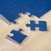 Santorini Cross op de middag van de zon Legpuzzel (Zijkant)