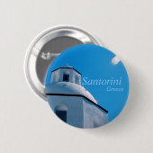 Santorini, de Button van Griekenland (Voorkant /achterkant)