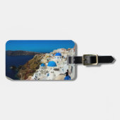 Santorini, de Griekse eilanden Bagagelabel (Voorkant horizontaal)