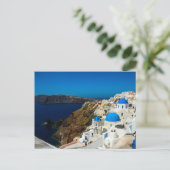 Santorini, de Griekse eilanden - Briefkaart (Staand voorkant)