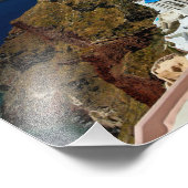 Santorini, de Griekse eilanden - Foto afdrukken (Hoek)