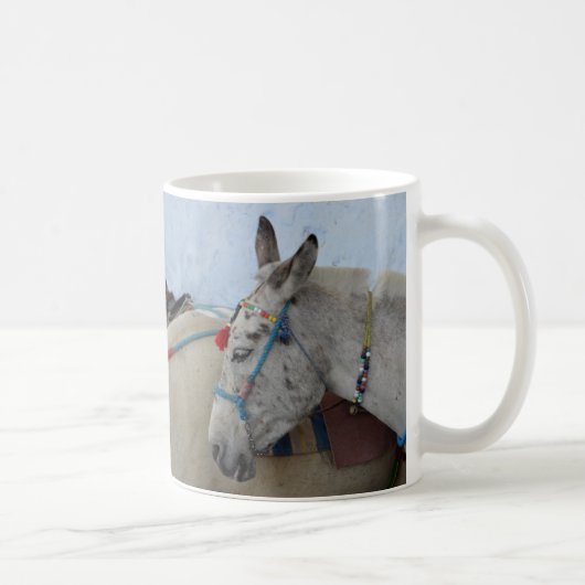 Santorini Donkeys Coffee Mok (Rechts)