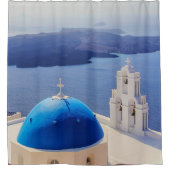 Santorini douchegordijn (Voorkant)