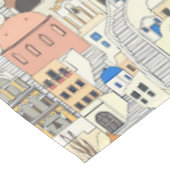 Santorini dreams tafelkleed (Gekanteld)