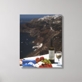Santorini droom canvas afdruk (Voorkant)