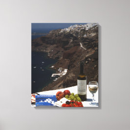 Santorini droom canvas afdruk
