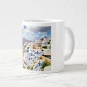 Santorini, een droombestemming, speciale Mok (Voorkant rechts)