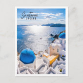 Santorini eiland Griekenland ongelooflijk romantis Briefkaart (Voorkant)