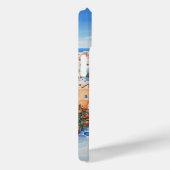 Santorini Eiland Illustratie | Reiskunst Case-Mate iPhone Case (Achterkant / Rechts)