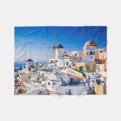 Santorini Fleece Deken (Voorkant (Horizontaal))