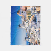 Santorini Fleece Deken (Voorkant)