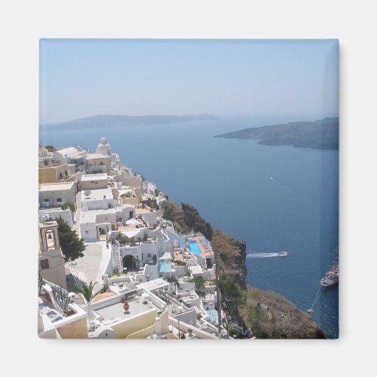 Santorini Fridge Magnet (Voorkant)