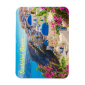 Santorini Greece gestileerd Magneet (Verticaal)