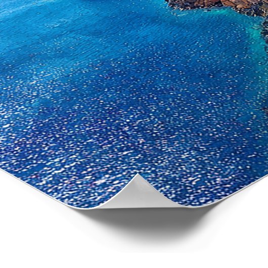 Santorini Greece Lemons Wedding Welcome Sign Poster (Hoek)