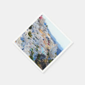 Santorini Greece Paper Napkins Servet (Hoek)