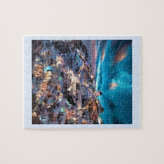Santorini Greece Puzzle Legpuzzel (Horizontaal)