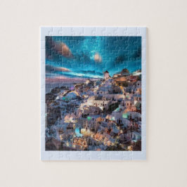 Santorini Greece Puzzle Legpuzzel
