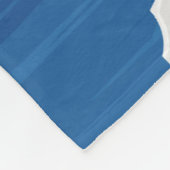 Santorini Greece Retro  Fleece Deken (Hoek)