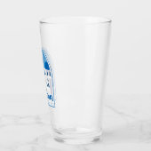 Santorini Greece Retro Glas (Links)