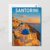 Santorini – Greece’s Island Paradise Briefkaart (Voorkant / Achterkant)