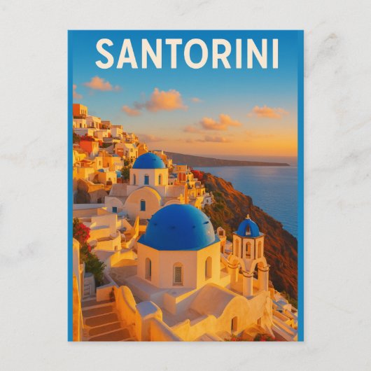 Santorini – Greece’s Island Paradise Briefkaart (Voorkant)