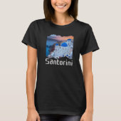 Santorini Greece Souvenir 8 T-shirt (Voorkant)