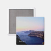 Santorini Greece Souvenir Magnet (Voorkant / Achterkant)