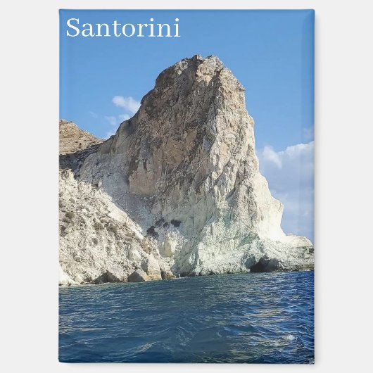 Santorini Greece Souvenir Magnet (Voorkant)