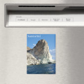 Santorini Greece Souvenir Magnet (Insitu (Vaatwasser))