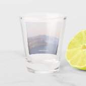 Santorini Greece Souvenir Shot Glass Shot Glas (Achterkant)